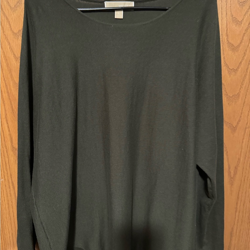 Micheal Kors Hunter Green Women's Tunic Top